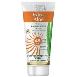 Крем солнцезащитный Extra Aloe SPF 45 для всей семьи 100 мл
