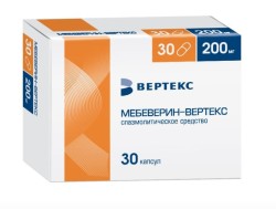 Мебеверин-Вертекс, капс. с пролонг. высвоб. 200 мг №30