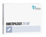Омепразол, капсулы кишечнорастворимые 20 мг 10 шт