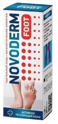Крем для ног Новодерм Фут тщательный уход с антисептическим эффектом 75 мл
