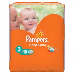 Подгузники, Pampers (Памперс) 7-18 кг р. 4 68 шт слип энд плей макси