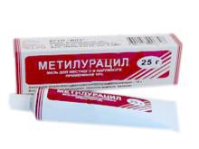 Метилурацил, мазь 10% 25 г 1 шт