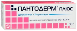 Пантодерм плюс, крем д/наружн. прим. 5%+0.776% 30 г №1